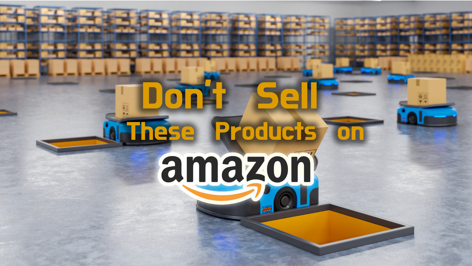 Don’t Sell These Products on Amazon